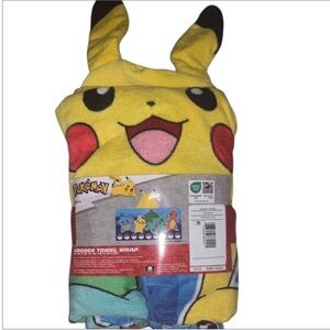 Pokemon Pikachu Hooded Towel
